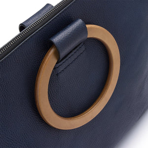 BE HOLD East West Tote - Navy Blue