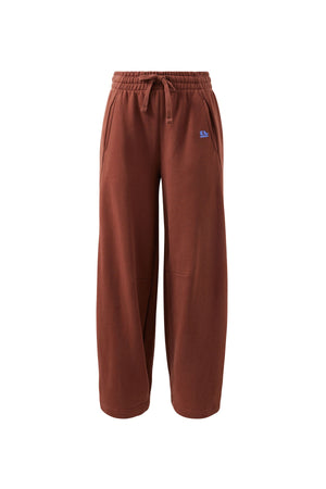CERES LIFE Elise Barrel Trackpant - Burnt Toffee
