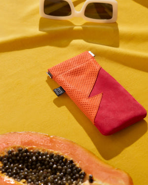 BE HOLD Glasses Case - Rosso/ Tangerine