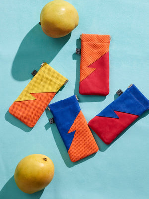 BE HOLD Glasses Case - Rosso/ Tangerine