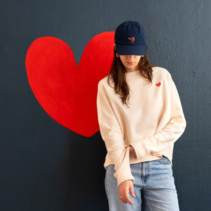 CASTLE AND THINGS Heart Box Sweater