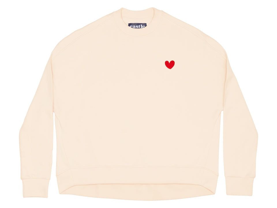 CASTLE AND THINGS Heart Box Sweater