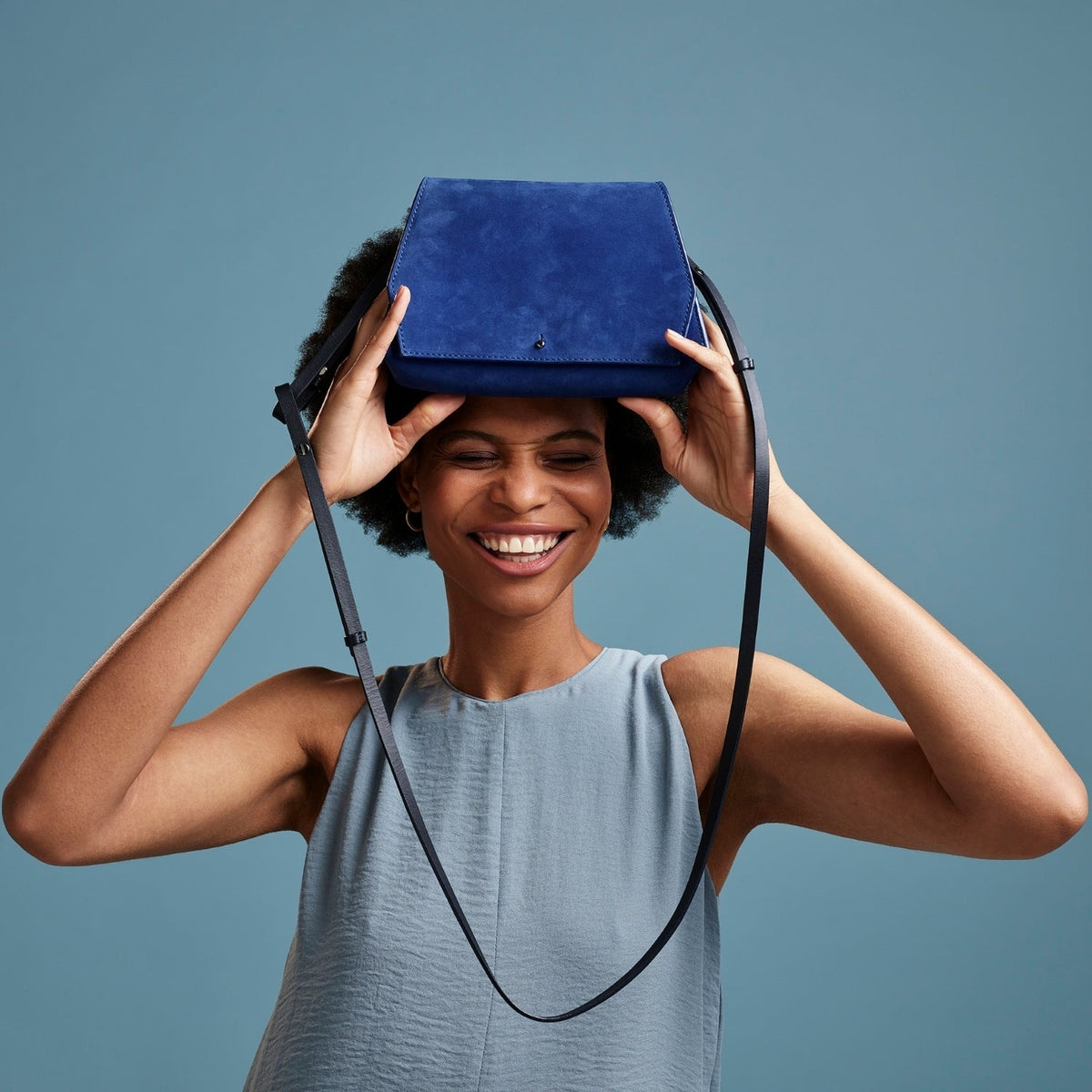 BE HOLD Hex Bag - Imperial Blue