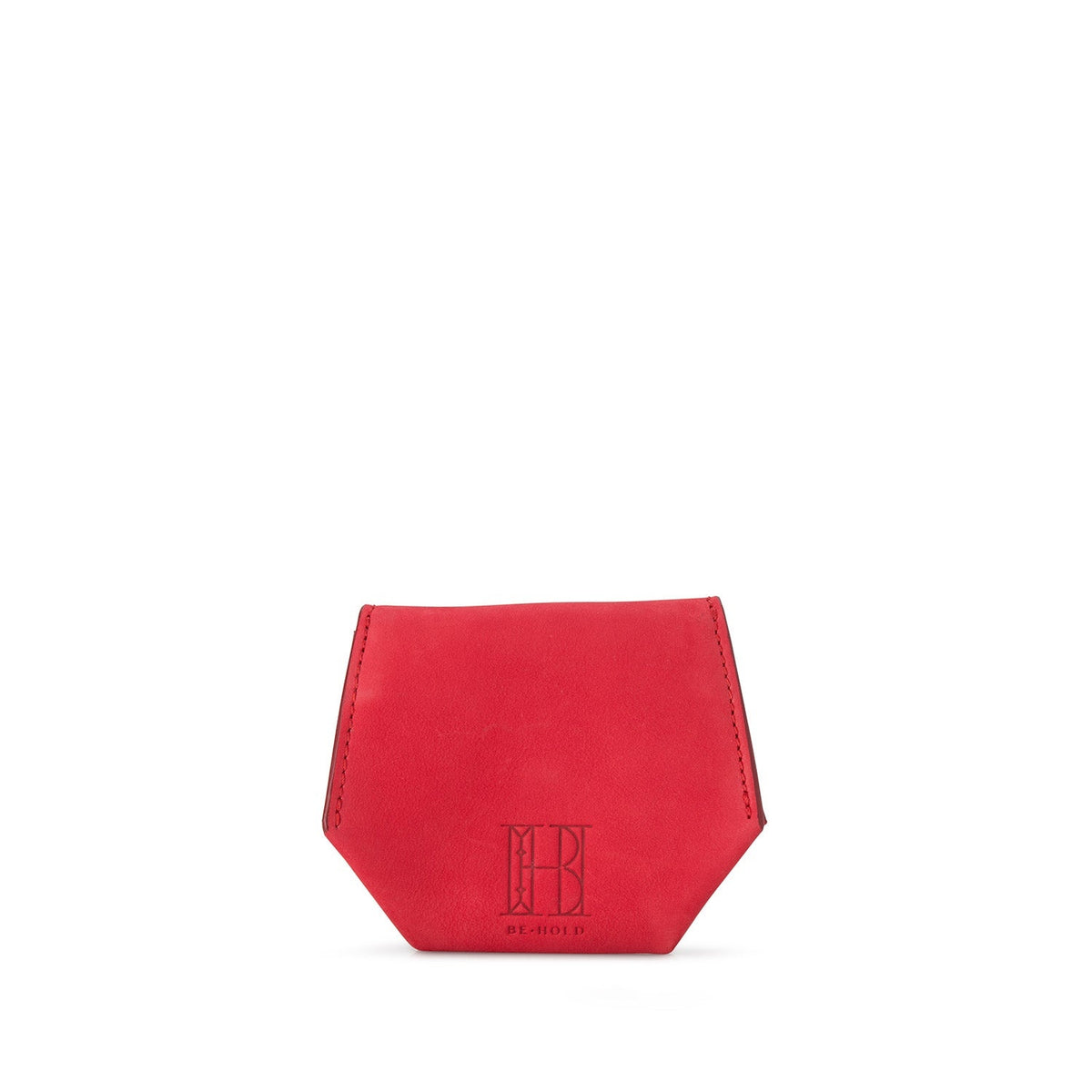 BE HOLD Bifold Leather Wallet - Corallo Red