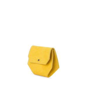 BE HOLD Bifold Leather Wallet - Limone