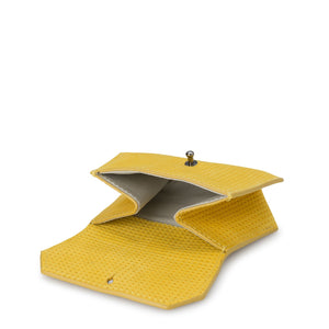 BE HOLD Bifold Leather Wallet - Limone