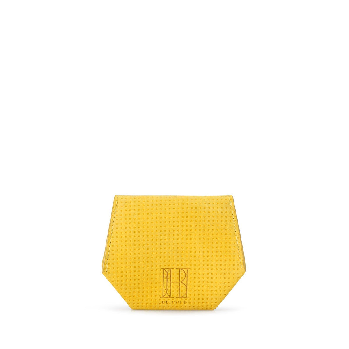 BE HOLD Bifold Leather Wallet - Limone