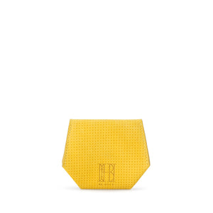 BE HOLD Bifold Leather Wallet - Limone