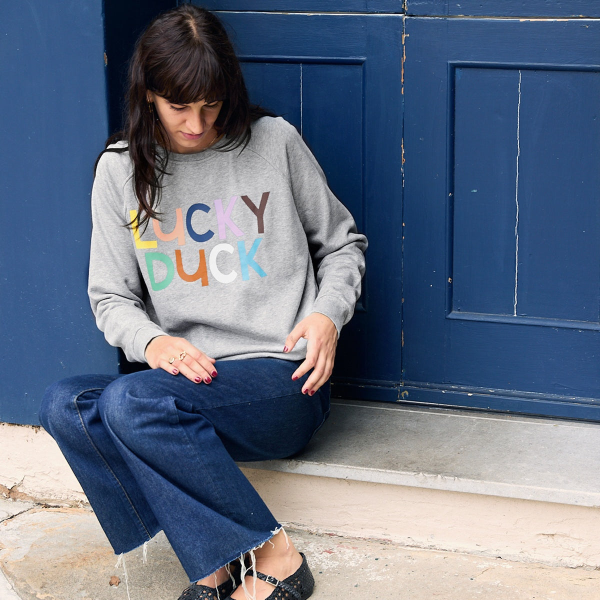 CASTLE AND THINGS Lucky Duck Sweater