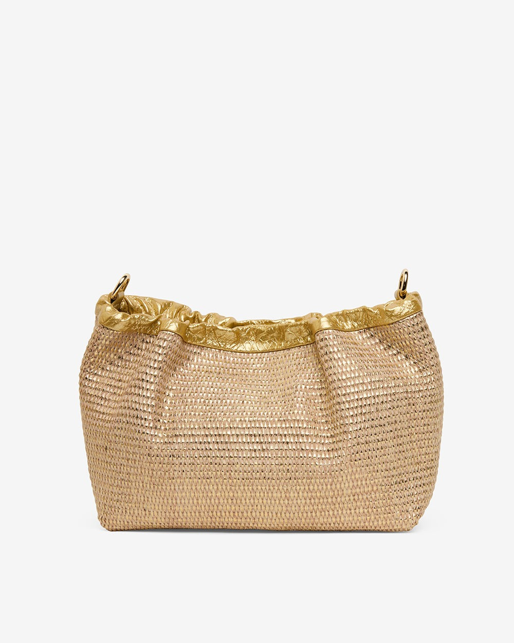 ELMS + KING Monty Bag - Gold Weave
