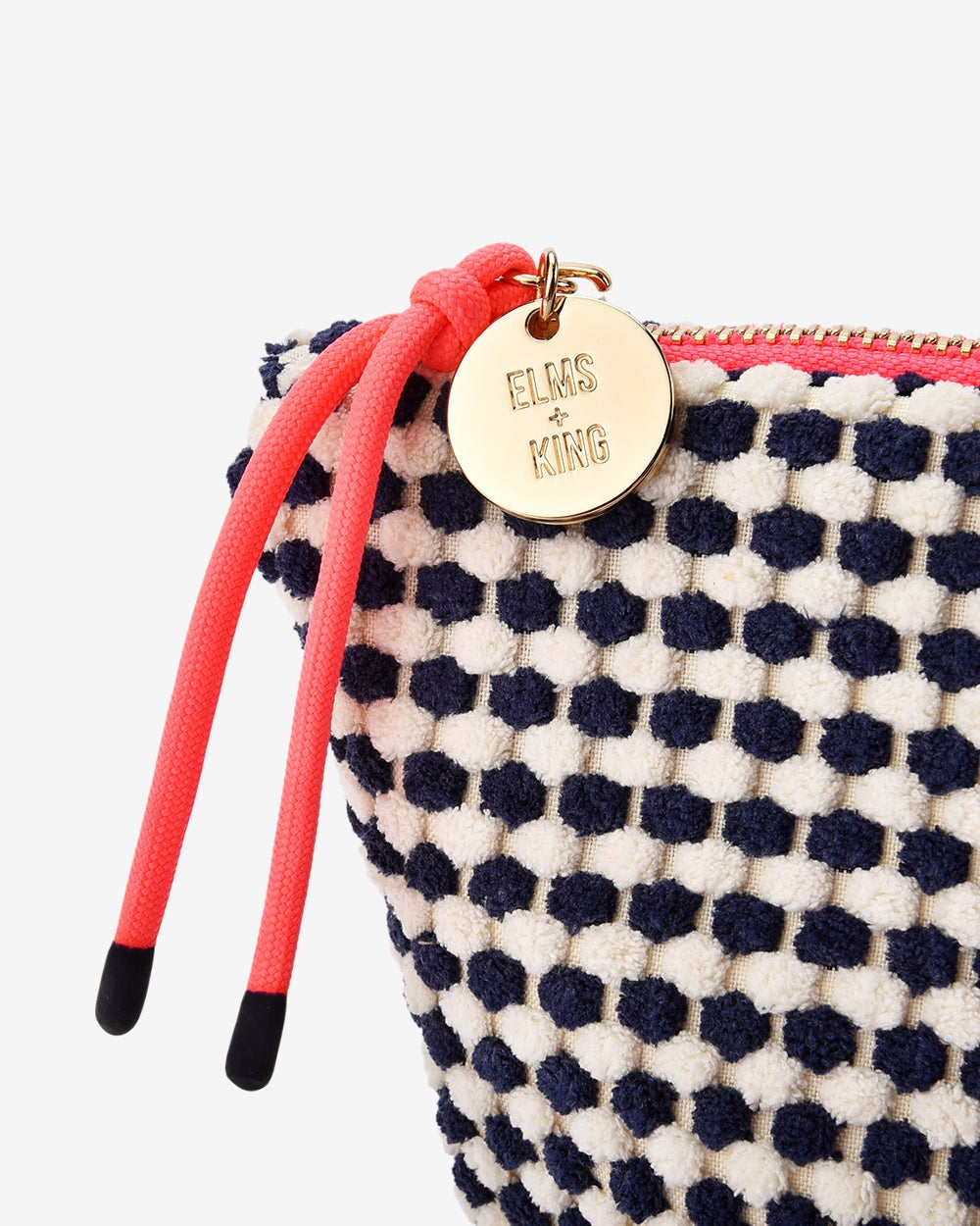 ELMS + KING Napili Case Small - Navy/White