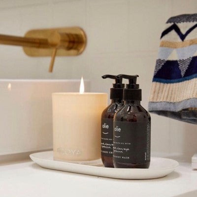 Natural soy candles homewares