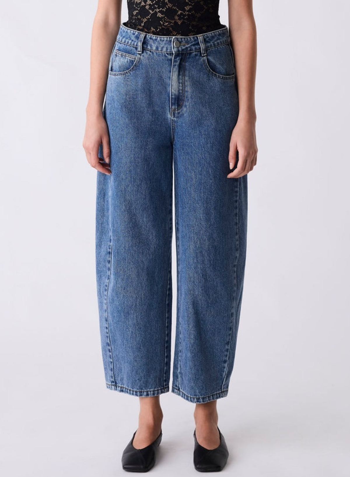 ESMAEE Terminal Denim Jeans - Blue Denim