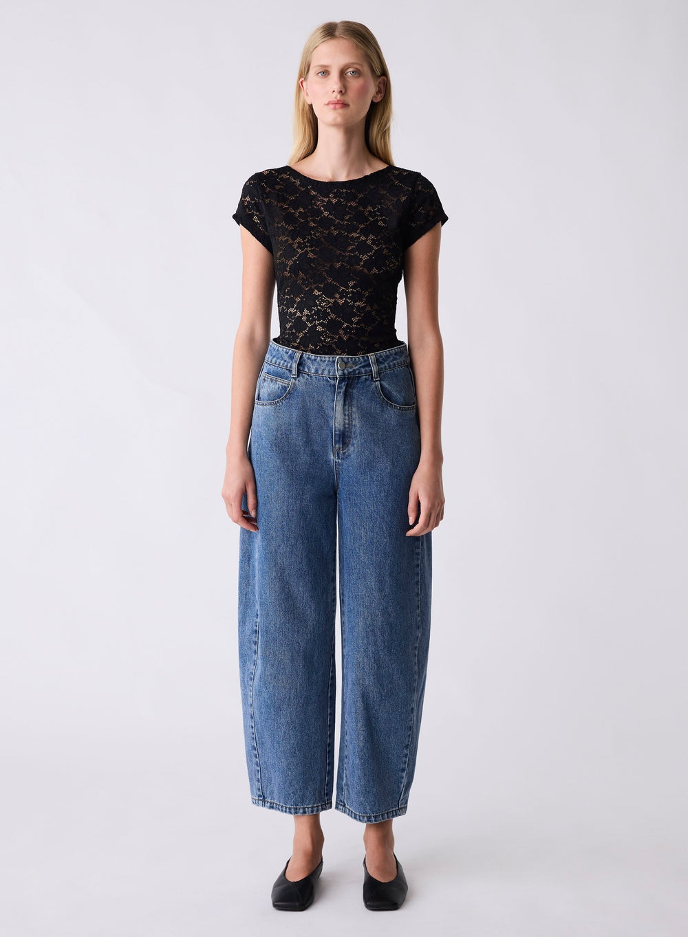 ESMAEE Terminal Denim Jeans - Blue Denim