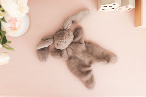 ALIMROSE Darcey Bunny Comforter 30cm - Grey BABY (0-12 Mths) - Zabecca Living