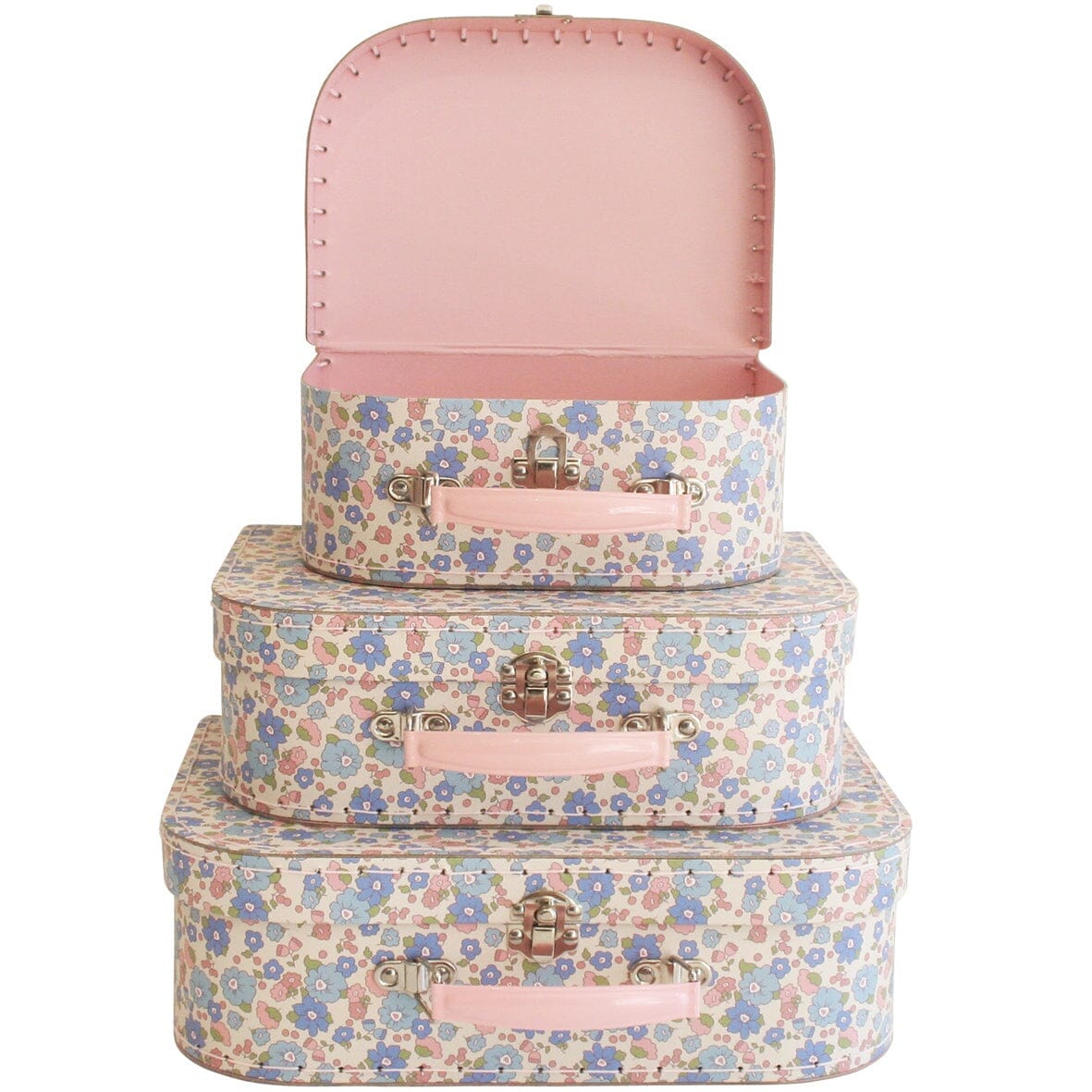 ALIMROSE Kids Carry Case Set - Lilly Blue TODDLER (1-3 Yrs) - Zabecca Living
