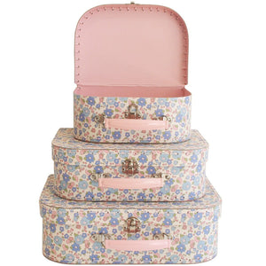 ALIMROSE Kids Carry Case Set - Lilly Blue TODDLER (1-3 Yrs) - Zabecca Living