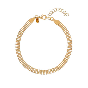 ALISIA Gold Bracelet - Abbey BRACELET - Zabecca Living