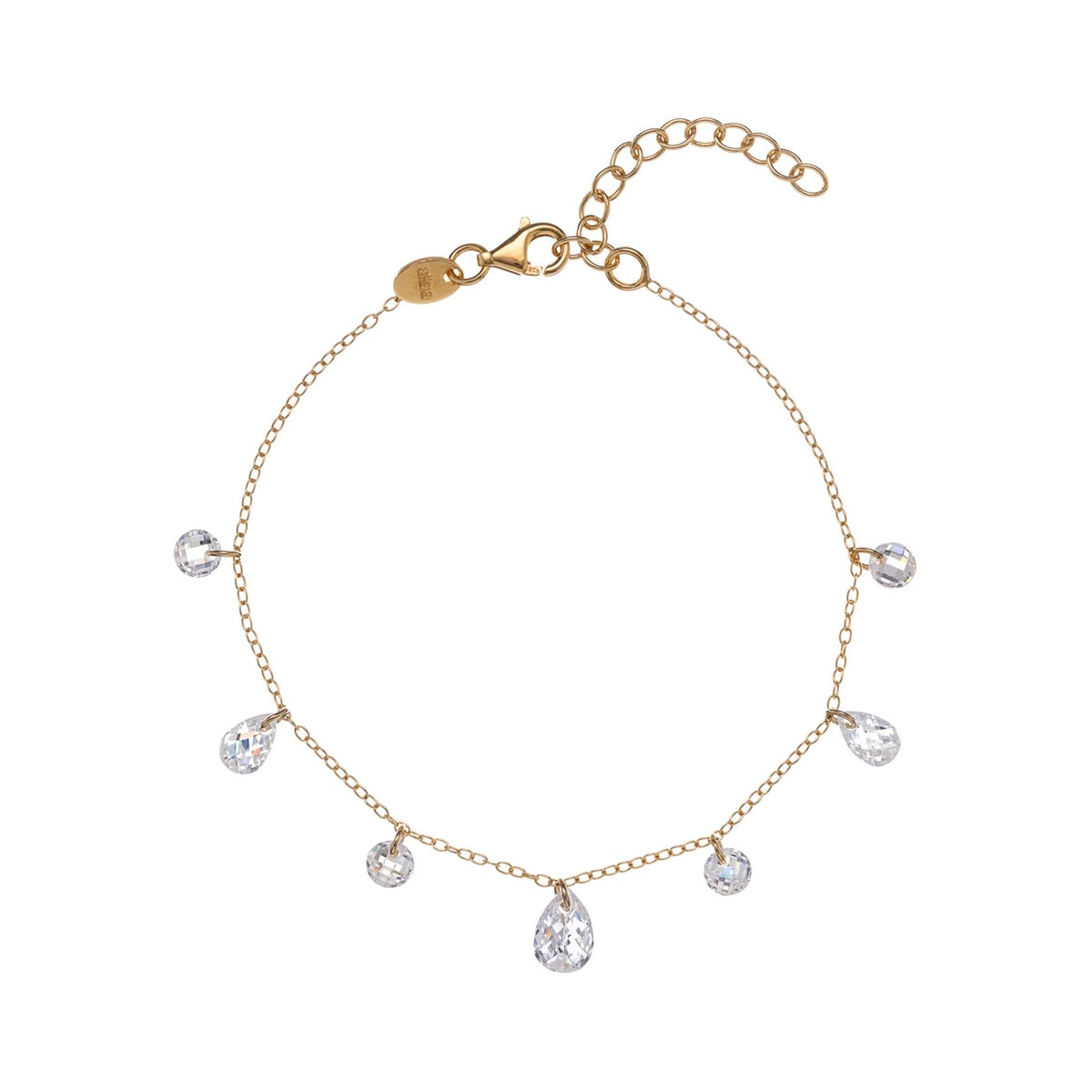ALISIA Gold Bracelet - Clarisse BRACELET - Zabecca Living