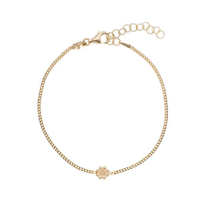 ALISIA Gold Bracelet - Lily Simple BRACELET - Zabecca Living