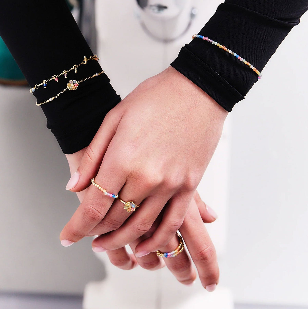 ALISIA Gold Bracelet - Mirage BRACELET - Zabecca Living