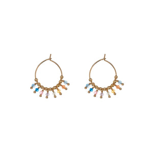 ALISIA Gold Hoop Earrings - Mirage Earrings - Zabecca Living