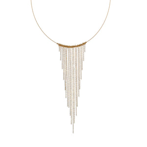 ALISIA Gold Necklace - Chandelier Necklace - Zabecca Living