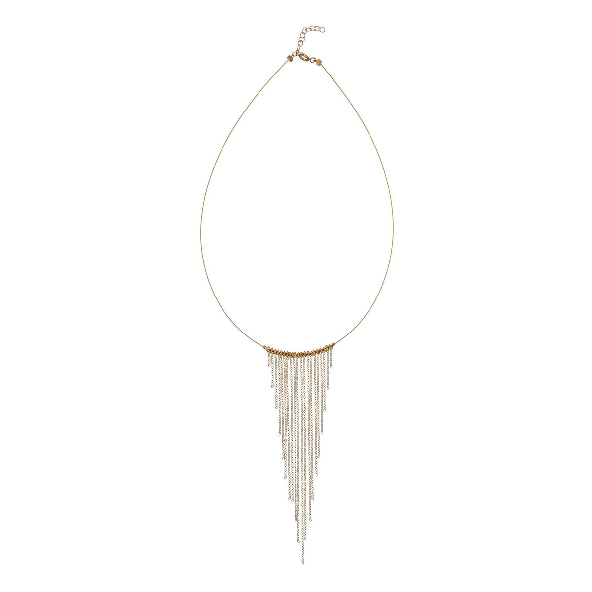 ALISIA Gold Necklace - Chandelier Necklace - Zabecca Living