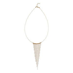 ALISIA Gold Necklace - Chandelier Necklace - Zabecca Living