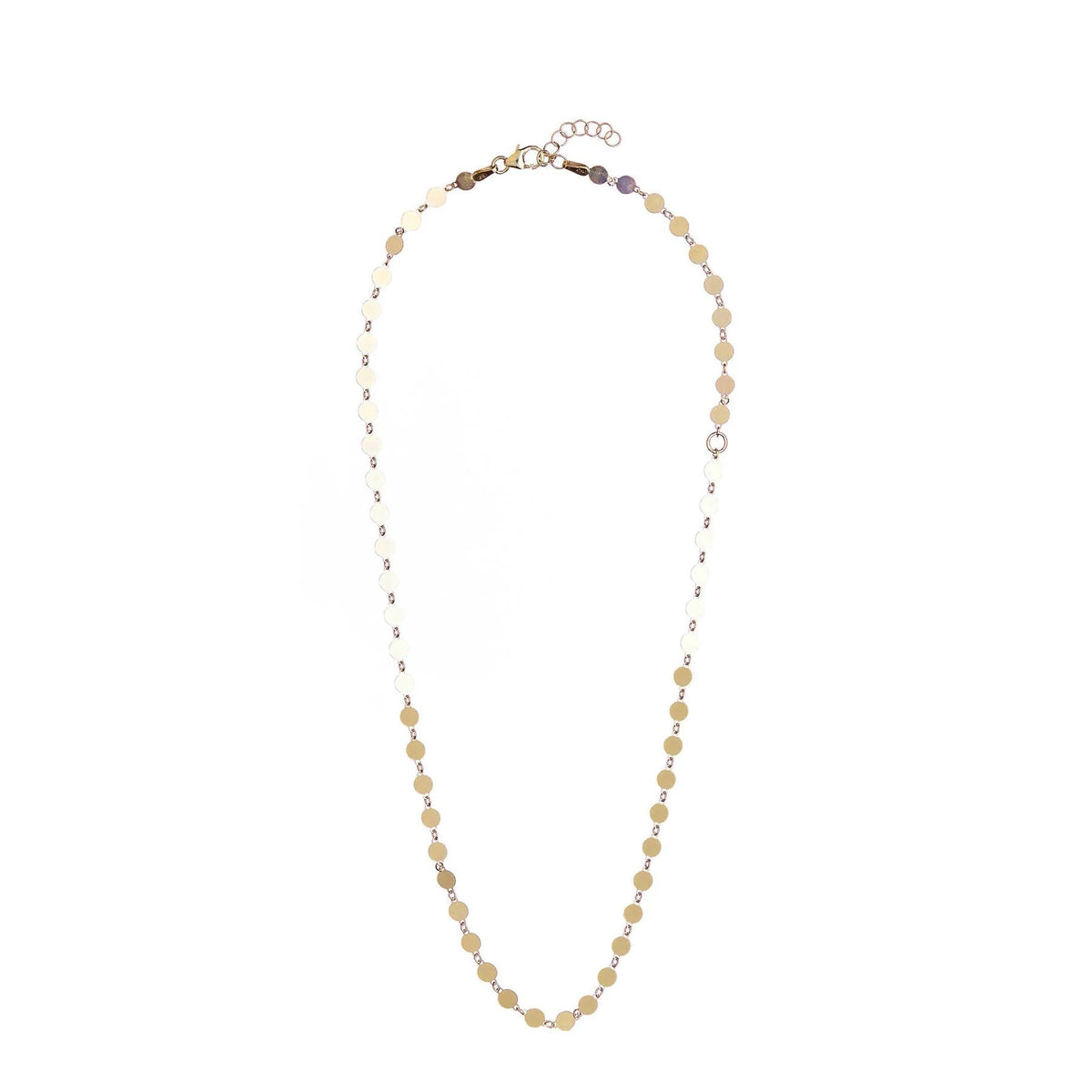 ALISIA Gold Necklace - Lauren Short Necklace - Zabecca Living