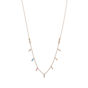 ALISIA Gold Necklace - Mirage Necklace - Zabecca Living