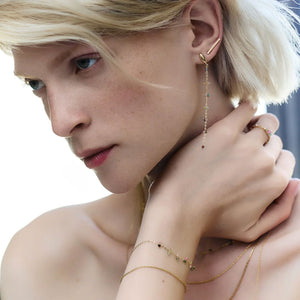 ALISIA Tormalina Gold Bracelet - Cinnamon BRACELET - Zabecca Living