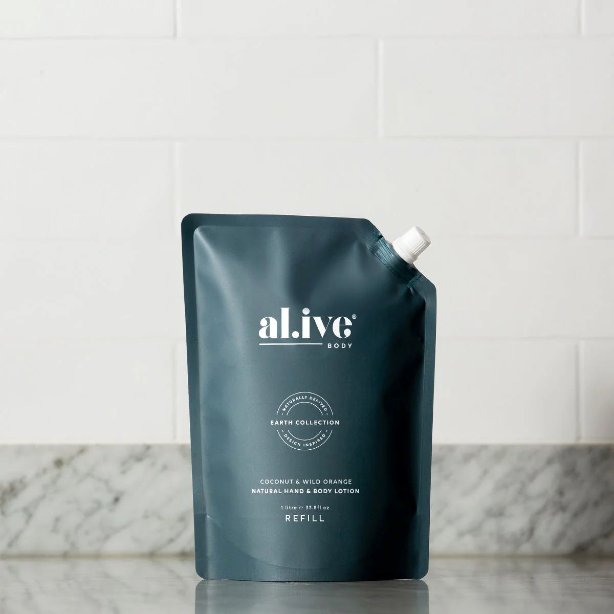 AL.IVE BODY Lotion Refill - Coconut &amp; Wild Orange BODY CREAM - Zabecca Living