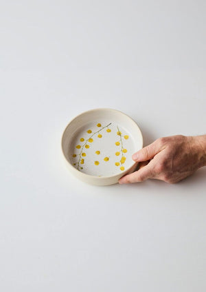 ANGUS & CELESTE Australian Botanicals Side Bowl - Wattle Sprigs bowl - Zabecca Living