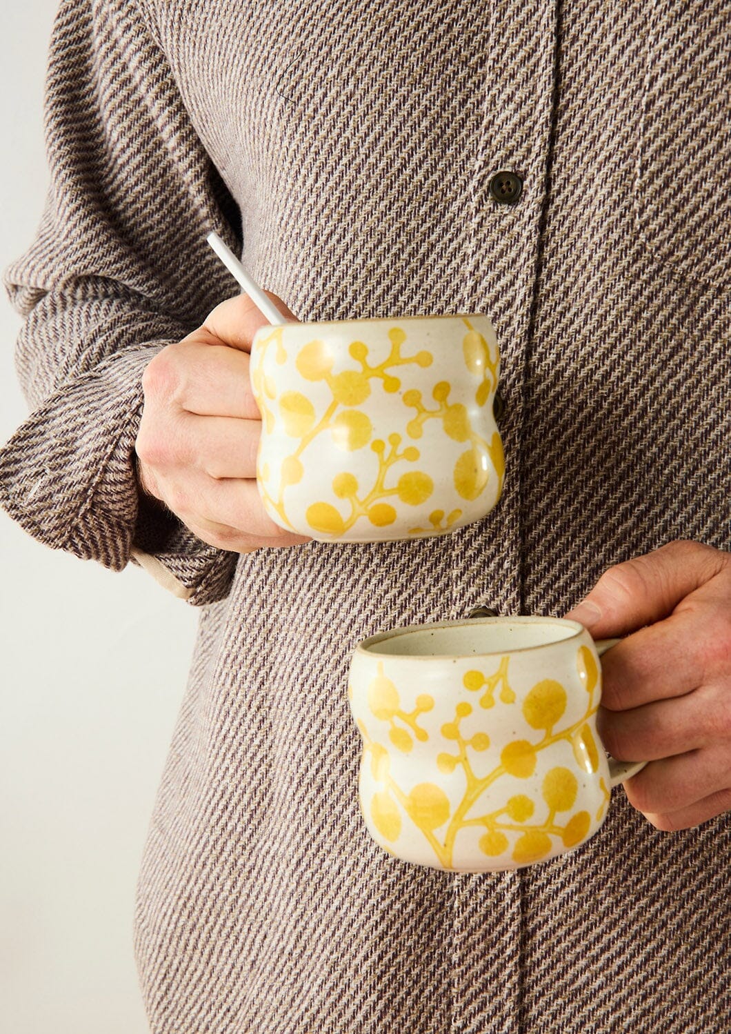 ANGUS &amp; CELESTE Bushland Mug - Wattle COFFEE, TEA &amp; DRINKS - Zabecca Living
