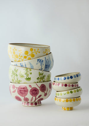 ANGUS & CELESTE Bushland Salad Bowl - Wattle bowl - Zabecca Living