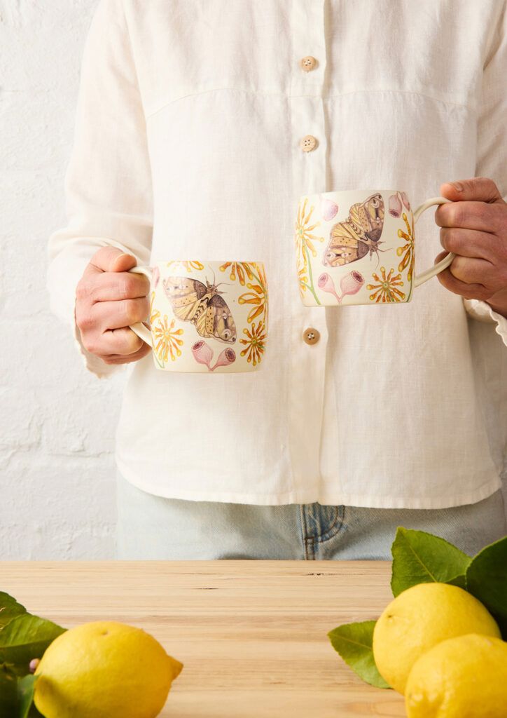 ANGUS &amp; CELESTE Buttermilk Mug - Firewheel Tree COFFEE, TEA &amp; DRINKS - Zabecca Living