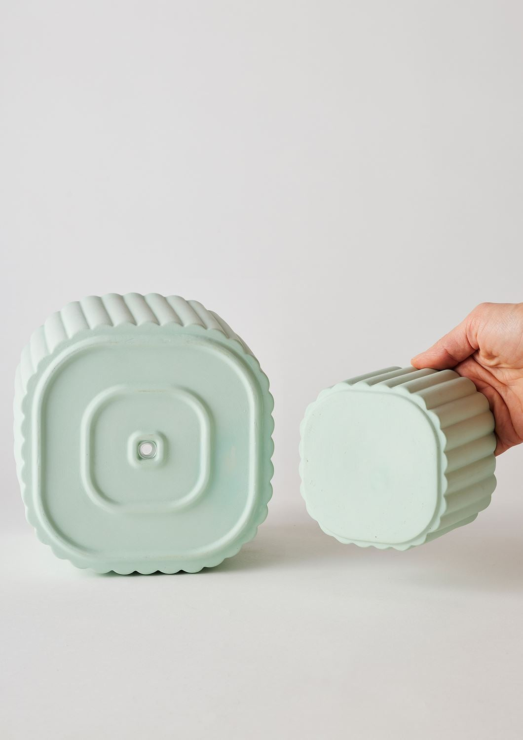 ANGUS &amp; CELESTE Modular Stack Planter - Mint POT - Zabecca Living