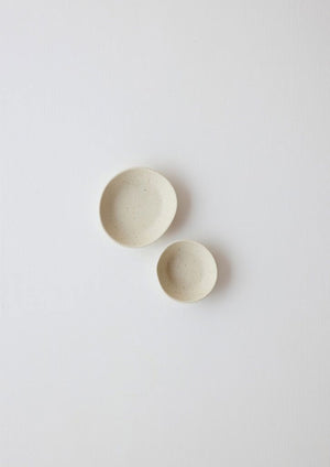 ANGUS & CELESTE Soirée Dipping Bowls Two Set - Oatmeal bowl - Zabecca Living