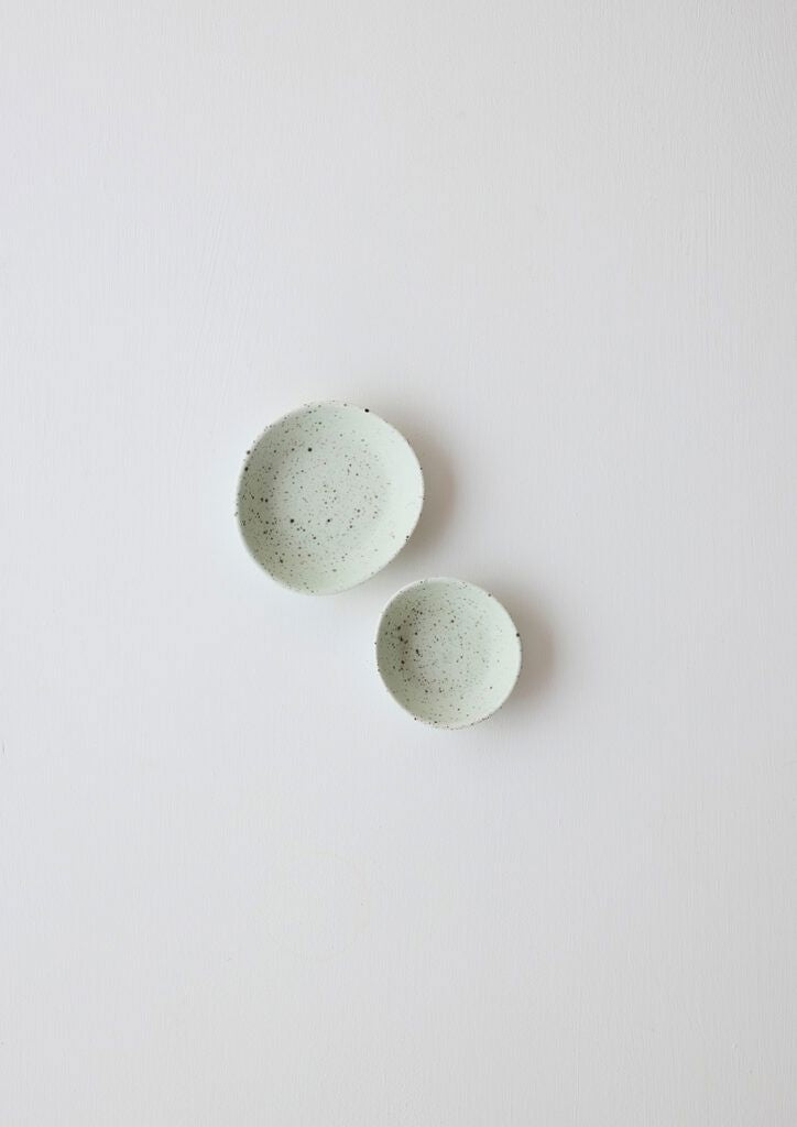 ANGUS & CELESTE Soirée Dipping Bowls Two Set - Pistachio bowl - Zabecca Living