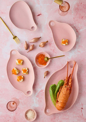 ANGUS & CELESTE Soirée Dipping Bowls Two Set - Strawberry bowl - Zabecca Living