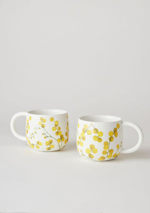 ANGUS & CELESTE Sunny Day Mug - Wattle Blossom COFFEE, TEA & DRINKS - Zabecca Living
