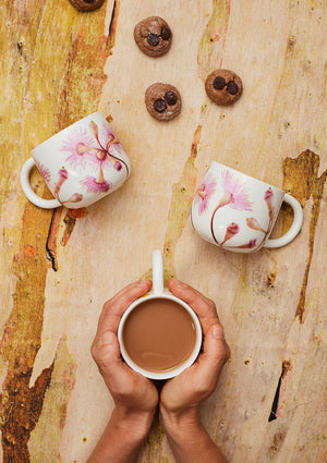 ANGUS & CELESTE Sunny Day Mugs Two Set - Fairy Floss Gum COFFEE, TEA & DRINKS - Zabecca Living