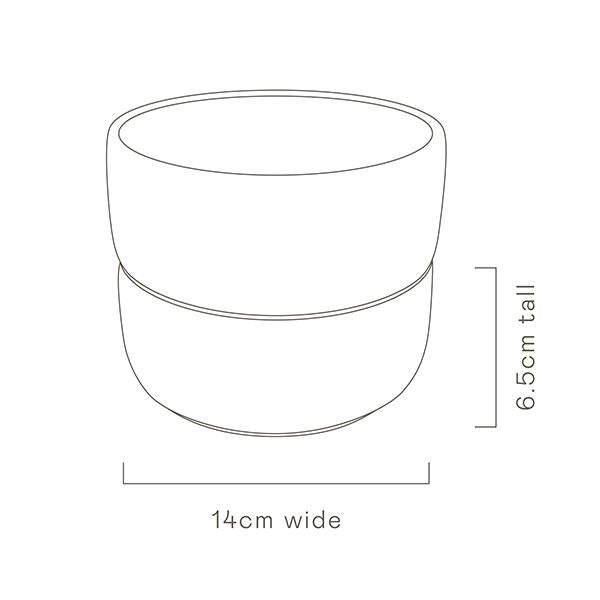ANGUS & CELESTE Sunny Day Stackable Bowl - Fairy Floss Gum bowl - Zabecca Living