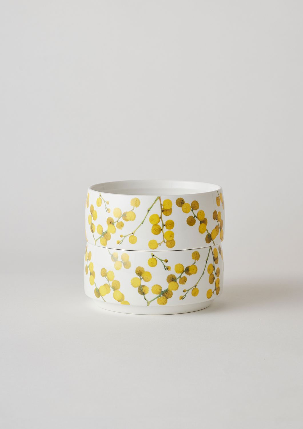 ANGUS &amp; CELESTE Sunny Day Stackable Bowl - Wattle Blossom bowl - Zabecca Living
