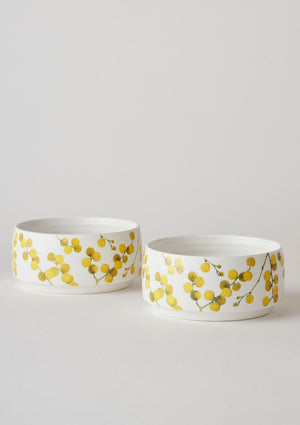 ANGUS & CELESTE Sunny Day Stackable Bowl - Wattle Blossom bowl - Zabecca Living