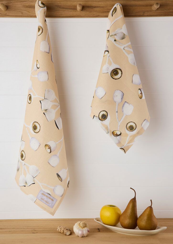 ANGUS & CELESTE Tea Towel - Ghost Gum TEA TOWEL - Zabecca Living
