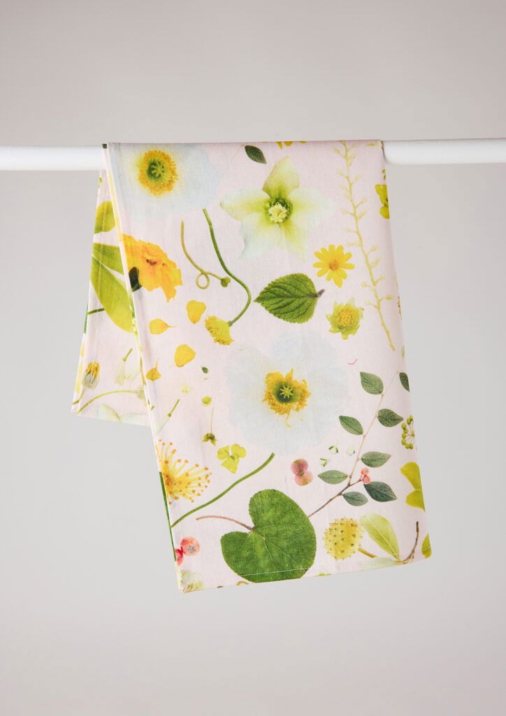 ANGUS & CELESTE Tea Towel - Rose Flower Riot TEA TOWEL - Zabecca Living