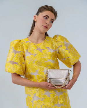 ARLINGTON MILNE Amber Petite Bag - Gold HANDBAG - Zabecca Living