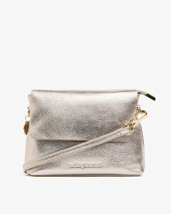 ARLINGTON MILNE Amber Petite Bag - Gold HANDBAG - Zabecca Living